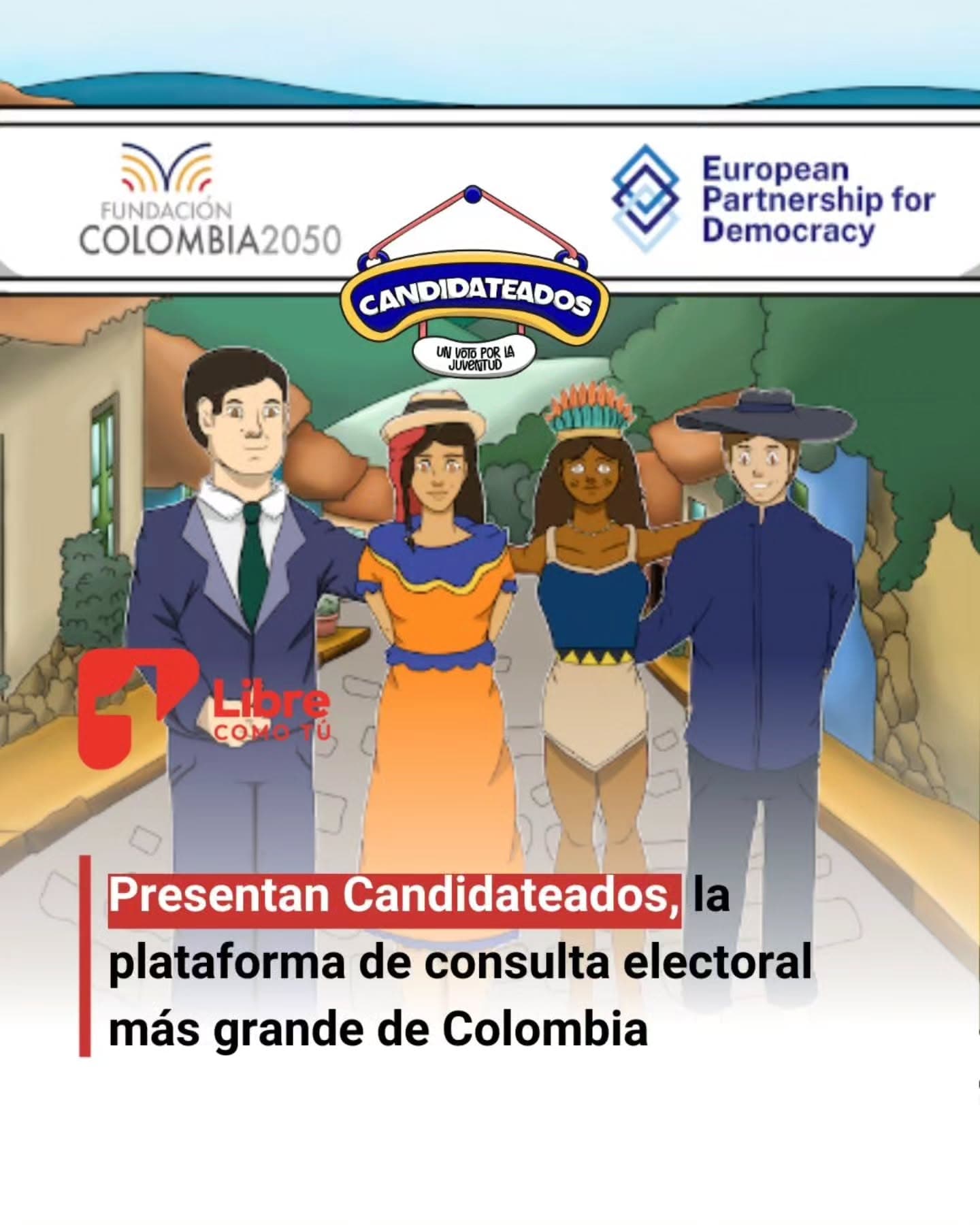Candidateados, la plataforma de consulta electoral más grande de Colombia