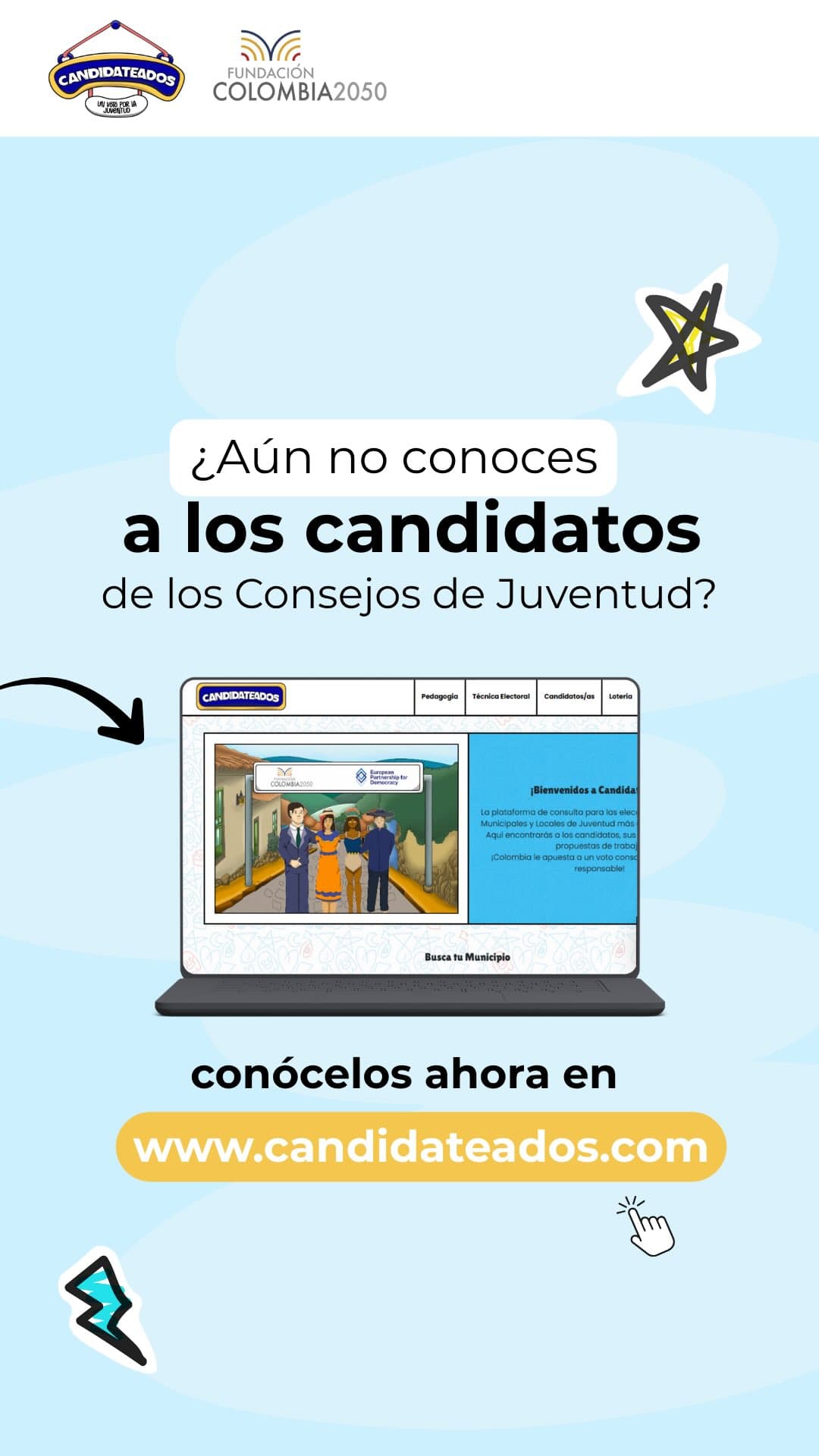 ¿Sabías que este año los jóvenes de todo el país pueden decidir quién los representará en los Consejos de Juventud?