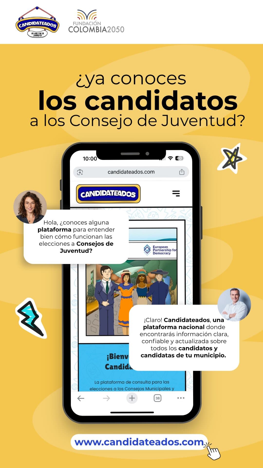 ¿Ya sabes quiénes son los candidatos a los Consejos de Juventud en tu municipio?